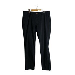 Hudson's Bay Men's Classic Black Formal Straight Leg Trousers